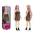 Barbie v leopardích šatôčkach a ružovými vláskami